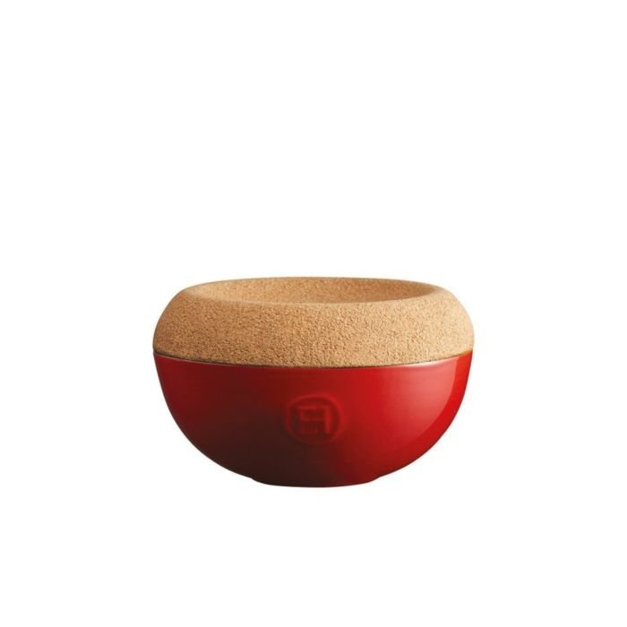 Sāls trauks ø14.6cm, h-8.6cm, 0.5L sarkans