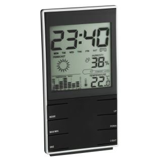 Meteoroloģiskā stacija 140x75x20mm 162g