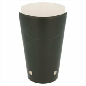 Trauciņi frī kartupeļiem 480ml ø8.5cm h-14cm 50gab melni