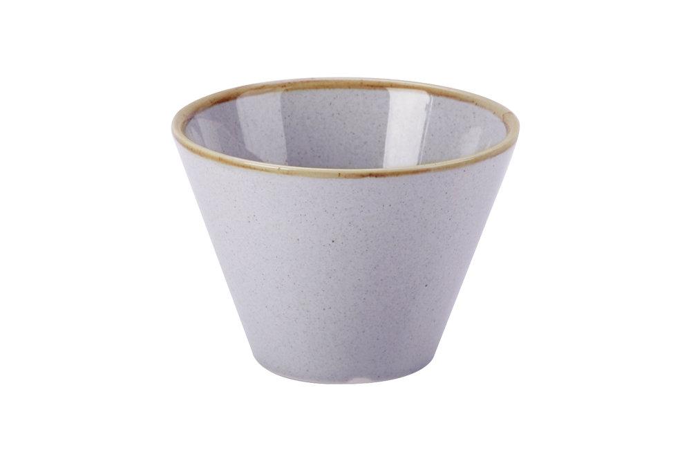 SEASONS pelēka konusveida bļoda 11.5cm, 40cl, Porland
