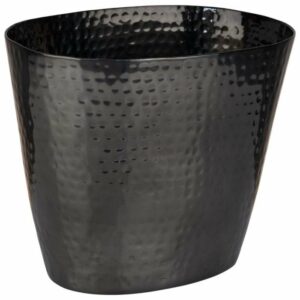 Vīna/šampanieša dzesējamais trauks 20.5x14cm h-17cm 2.1L melns
