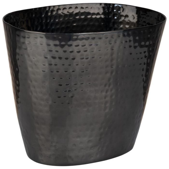 Vīna/šampanieša dzesējamais trauks 20.5x14cm h-17cm 2.1L melns
