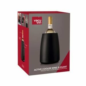 Vīna pudeles dzesētājs ELEGANT BLACK