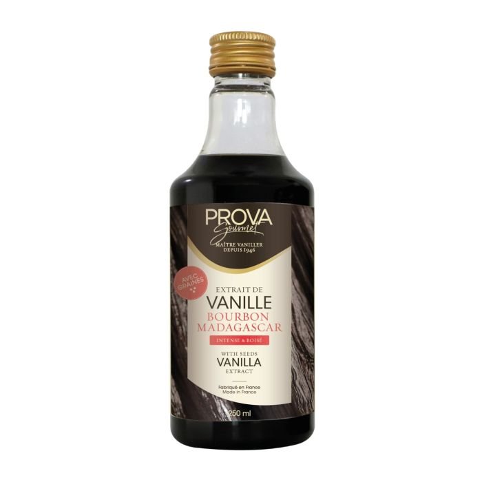 Vaniļas ekstrakts ar sēklām 250ml / 200g PROVA