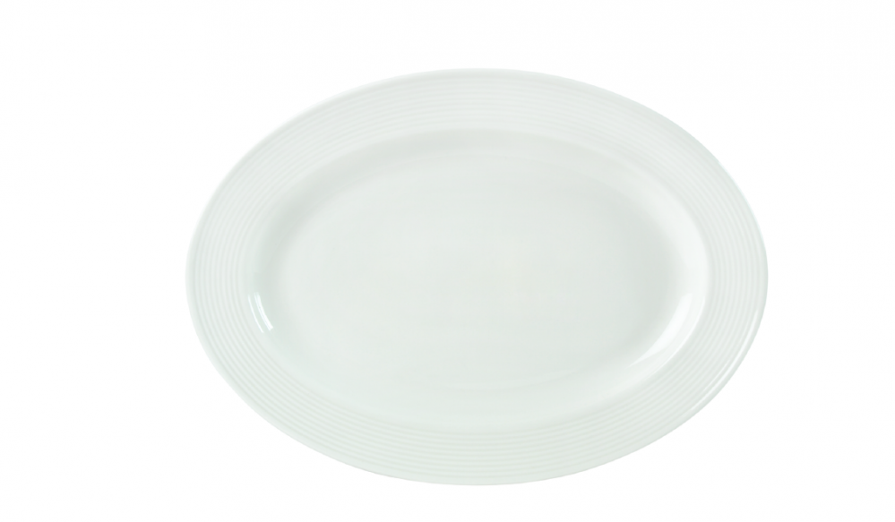 WISH OVĀLS SERVĒJAMAIS ŠĶĪVIS 30CM, Leela Baralee