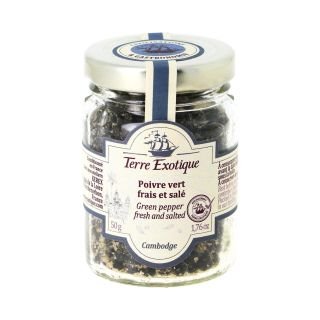 Zaļie pipari sālījumā 50g