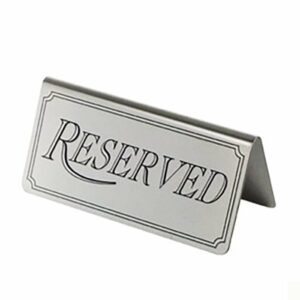 Galda statīvs RESERVED 12x6cm