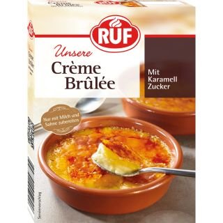 Deserts Crème Brulee ar karameļu cukuru 95g