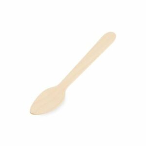 Kafijas karotītes v/l. koka 11 cm 10gab BIO