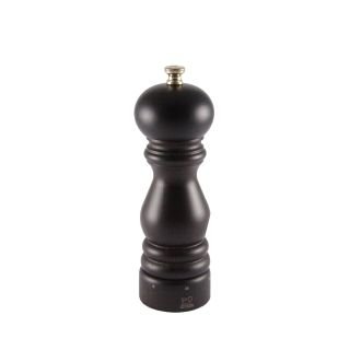 Piparu un sāls dzirnavas koka,tumšas, PARIS, h-18cm