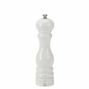 Piparu dzirnavas koka PARIS, 22cm, baltas lakotas
