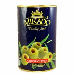 Olīvas zaļās grieztas 4250ml/2000g MIKADO