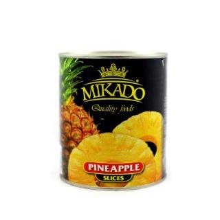 Ananasu riņķi sīrupā 3100ml/1790g MIKADO
