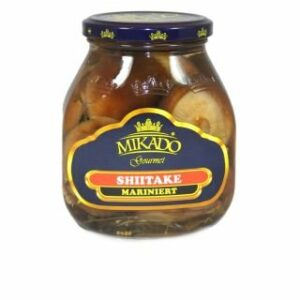 Sēnes Shitake marinētas 580ml/310g MIKADO