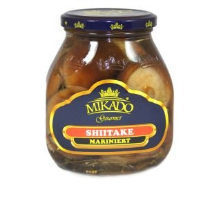 Sēnes Shitake marinētas 580ml/310g MIKADO