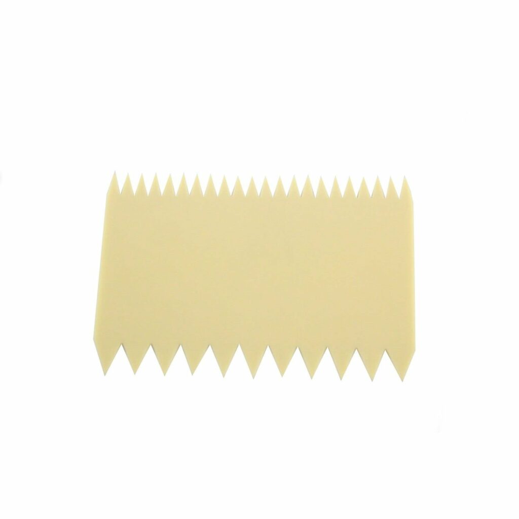 Skrāpis-ķemme 11x7.5cm