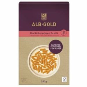 Pasta turku zirņu bezglutēnaFusilli BIO 250g