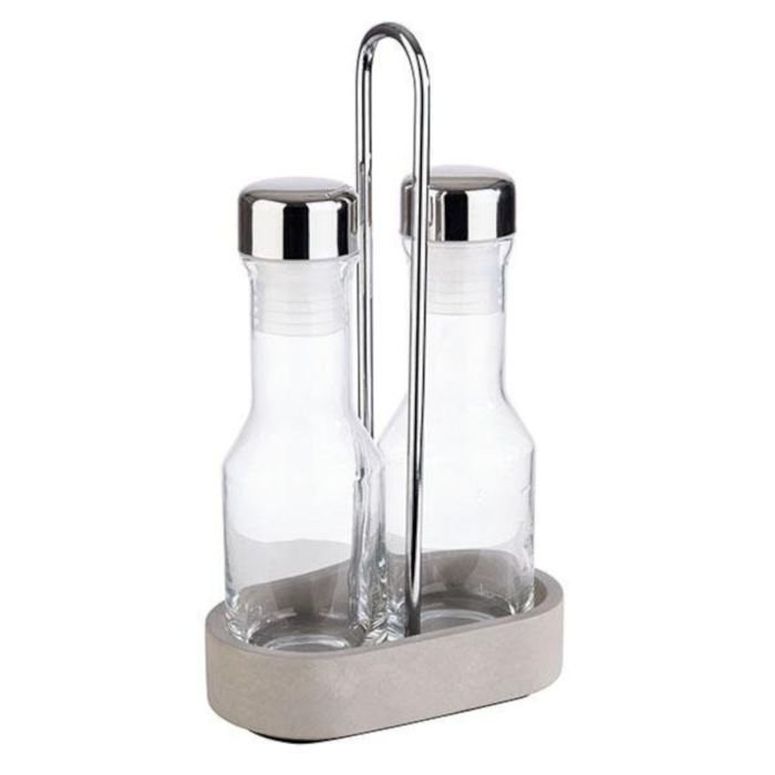 Menāža ELEMENT eļļas+etiķa trauki 14x8cm, h25cm, betona