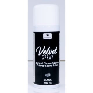 Krāsviela aerosolā 400ml melna VELVET