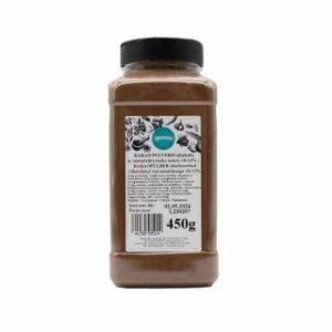 Kakao pulveris alkalizēts 450g GEMO SPICE L (ar samaz. tauku saturu 10-12%)