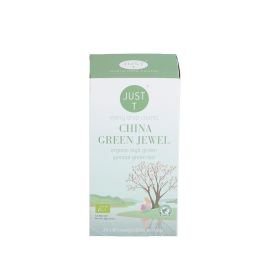 Tēja zaļā CHINA GREEN JEWEL BIO 2gx20 Double chamber bag