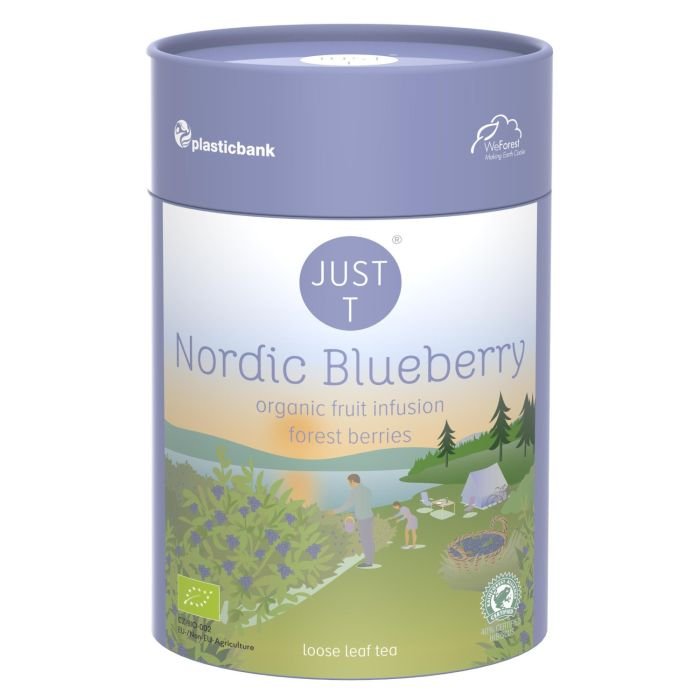 Tēja augļu NORDIC BLUEBERRY BIO 125g Loose Leaf Tea