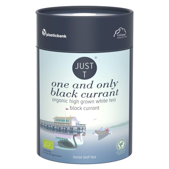 Tēja baltā ONE AND ONLY BLACK CURRANT BIO 80g High Grown Loose Leaf Tea