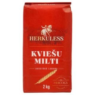 Kviešu milti augstākā labuma 2kg Herkuless BK