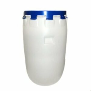 Muca ar vāku 120L balta PE-HD