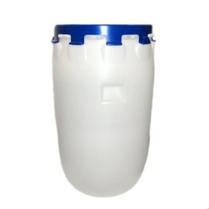 Muca ar vāku 120L balta PE-HD