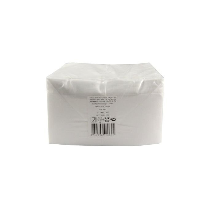 Salvetes 33cm 1-k. baltas 250gab, dispenseriem