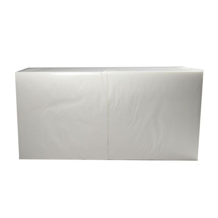Salvetes 33cm 3-k. baltas 250gab