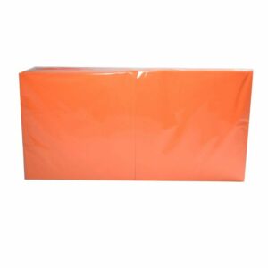 Salvetes 33cm 2-k. oranžas 250gab.