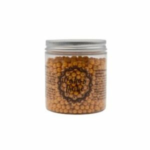 Dekori cukura pērlītes zelta 150g CAKE&BAKE