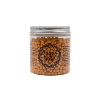 Dekori cukura pērlītes zelta 150g CAKE&BAKE