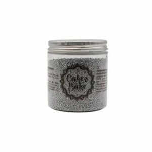 Dekori cukura pērlītes mini sudraba 200g CAKE&BAKE