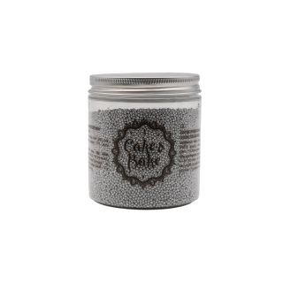 Dekori cukura pērlītes mini sudraba 200g CAKE&BAKE