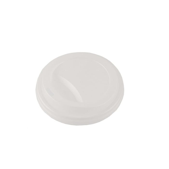 Vāki v/l papīra krūzēm PLA ø 80mm 50 gab.balti