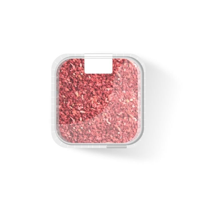 Zemenes, saldējot žāvētas, gabaliņi 4x4mm 60g CAKE&BAKE