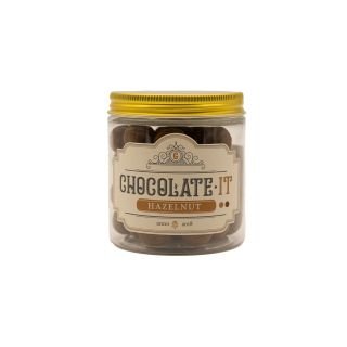Lazdu rieksti karamelizēti piena un tumšajā šokolādē ar kanēli 0.3% 140g CHOCOLATE IT