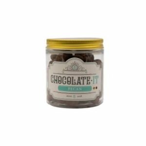 Pekanrieksti karamelizēti piena un tumšajā šokolādē ar vafeļu kraukšķiem 2,4% 120g CHOCOLATE IT