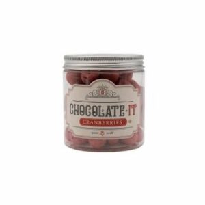 Dzērvenes baltajā šokolādē 90g CHOCOLATE IT BK