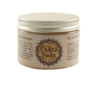 Dekori cukura kristāli zelta 130g CAKE&BAKE