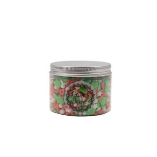 Dekori cukura Ziemassvētku mix ar pērlītēm 90g CAKE&BAKE