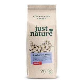 Pupiņas baltās mazās 500g JUST NATURE