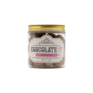 Mandeles karamelizētas Amber šokolādē ar kokosriekstu skaidiņām 160g CHOCOLATE IT