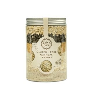 Maisījums auzu pārslu cepumiem (bezglutēna) 577g CAKE&BAKE