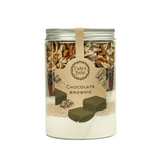 Maisījums šokolādes braunijam 590g CAKE&BAKE