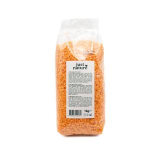 Lēcas sarkanās šķeltas 1kg JUST NATURE