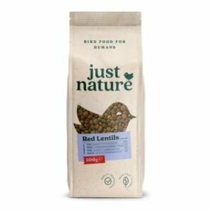 Lēcas sarkanās nelobītas 500g JUST NATURE